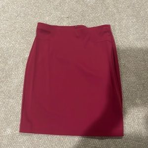 Studio work red skirt size 12